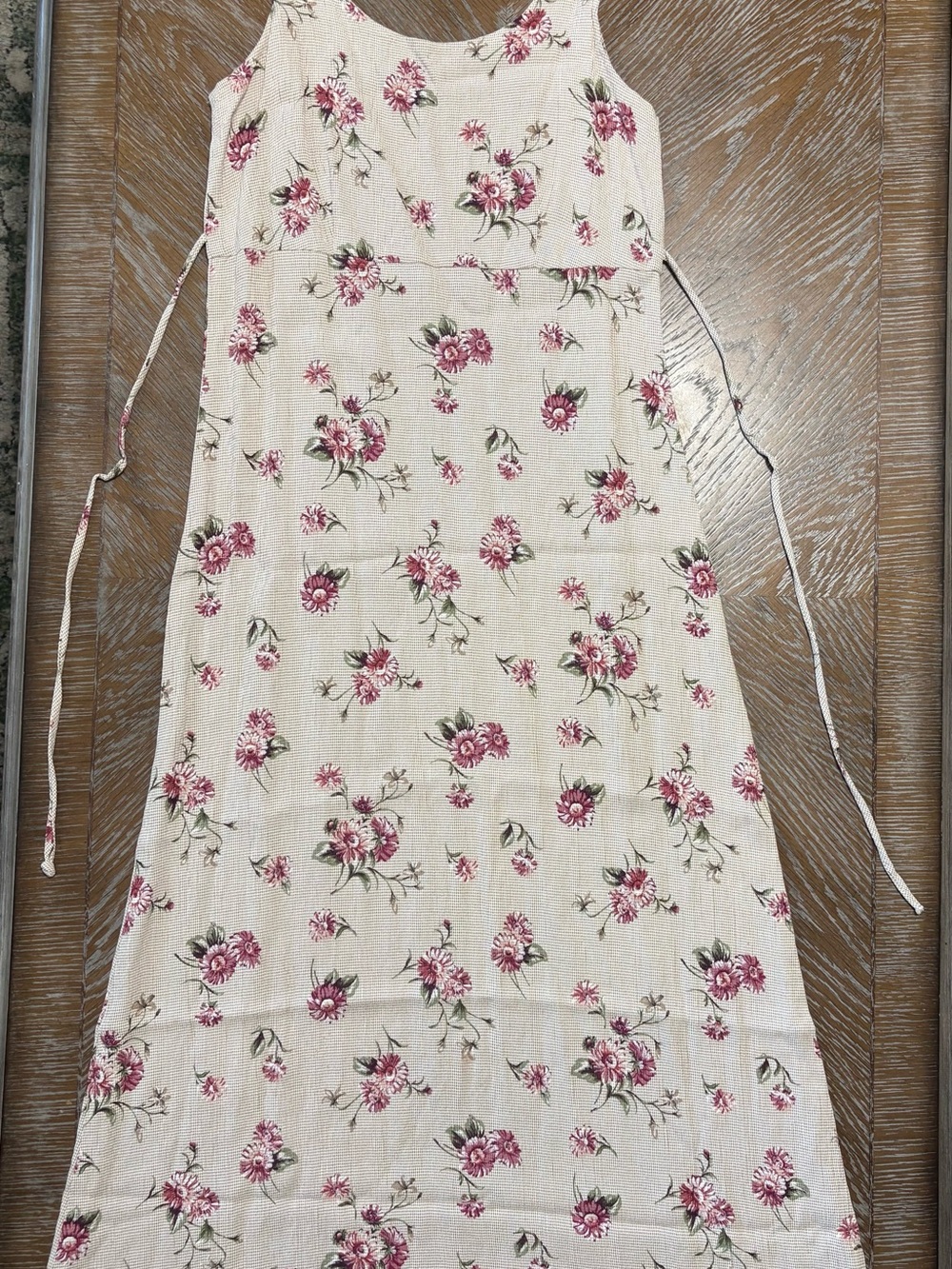 Vintage handmade 90s/Y2K sleeveless floral dress